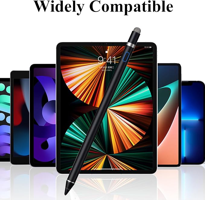 CMARS Stylus Pen for iPad Rechargeable Universal Pad Pencil for Tablet - Image 6