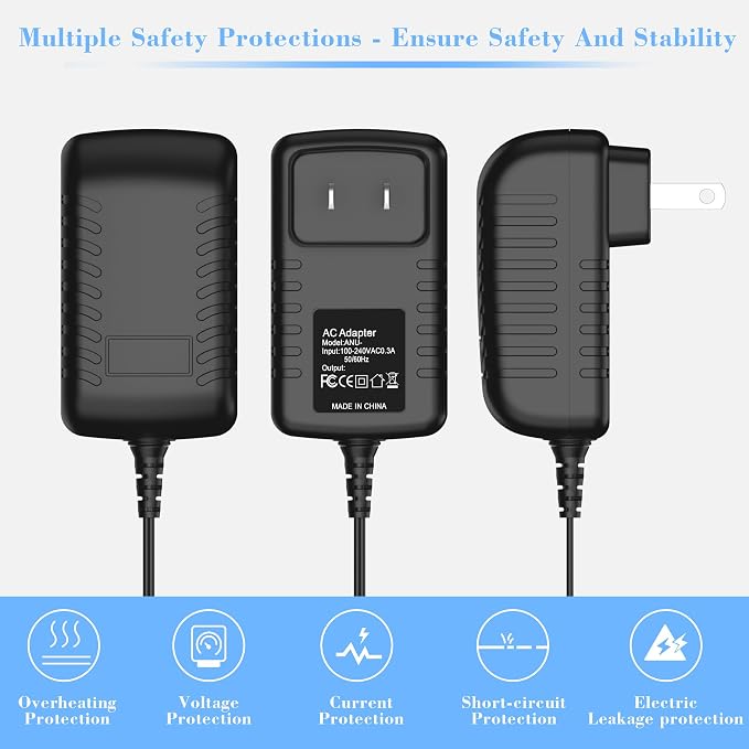 12V AC DC Adapter Charger for TP-Link Deco Mesh WiFi System Models S4 M3 M4 M5 - Image 2