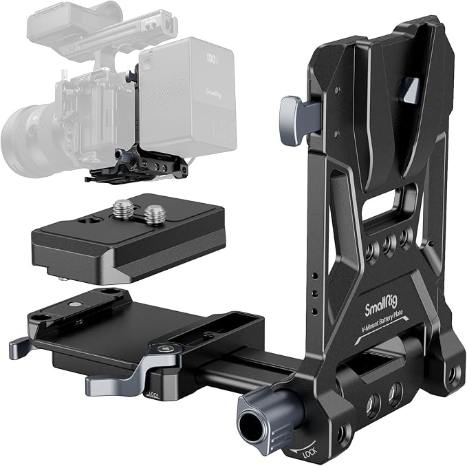 SmallRig Foldable V Mount Battery Plate, All-in One Mounting Solution by SmallRig
