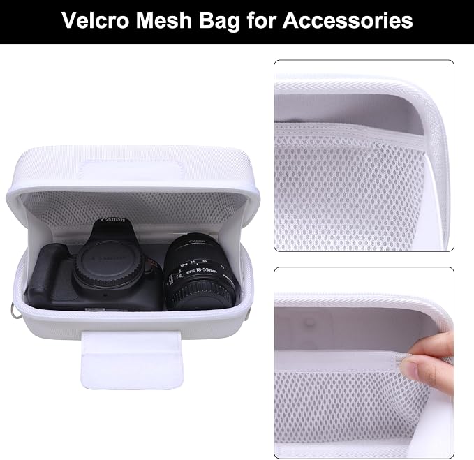 LTGEM Camera Case for Canon EOS Rebel T7 / R50 / R100 / R50 V / T6 / R8 / R10 / - Image 4