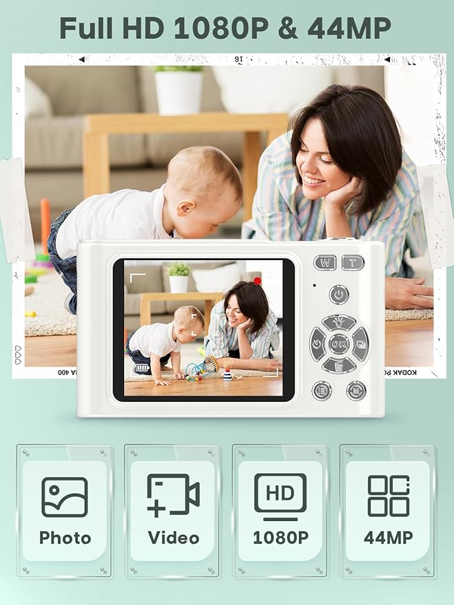 Digital Kids Camera 1080P Vlog Camera - Image 3