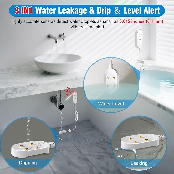 Daytech 3in1 Water Alarm for Basements - Image 6