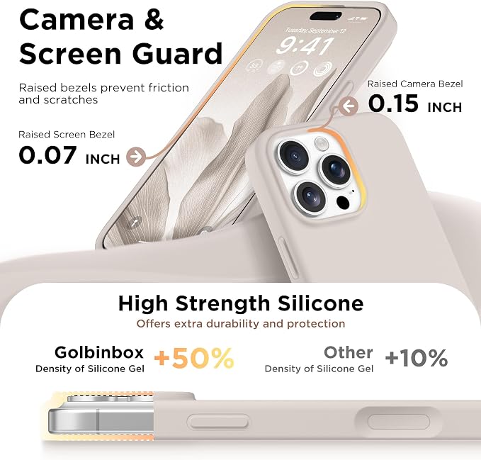GolbinBox Magnetic for iPhone 16 Pro Max Case, Compatible - Image 5