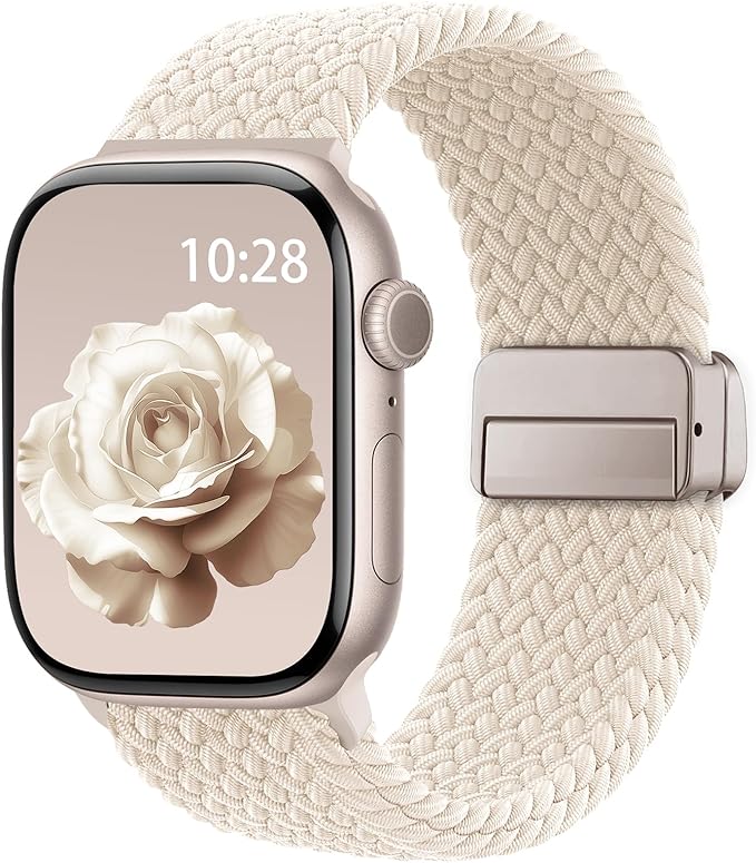 Braided Stretchy Band Compatible by HEARTBOOM
