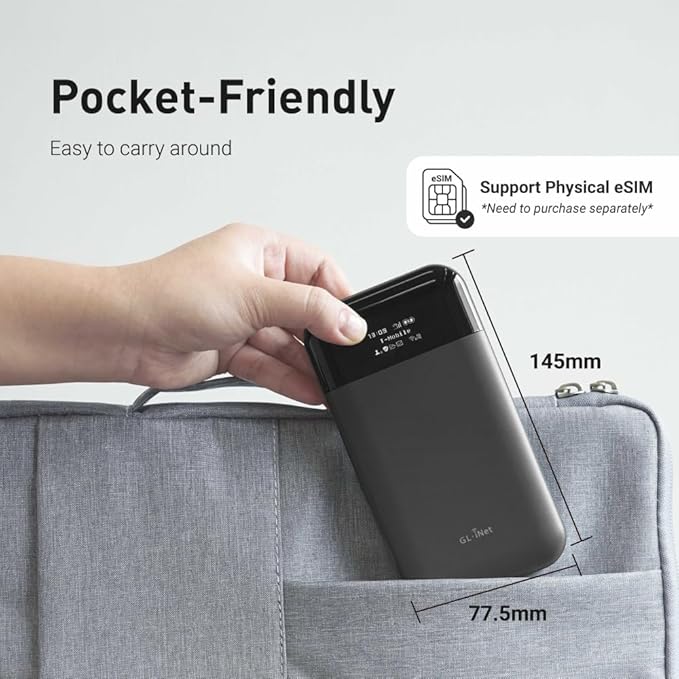 GL.iNet GL-E750V2 4G LTE Portable Wi-Fi Hotspot - Image 2