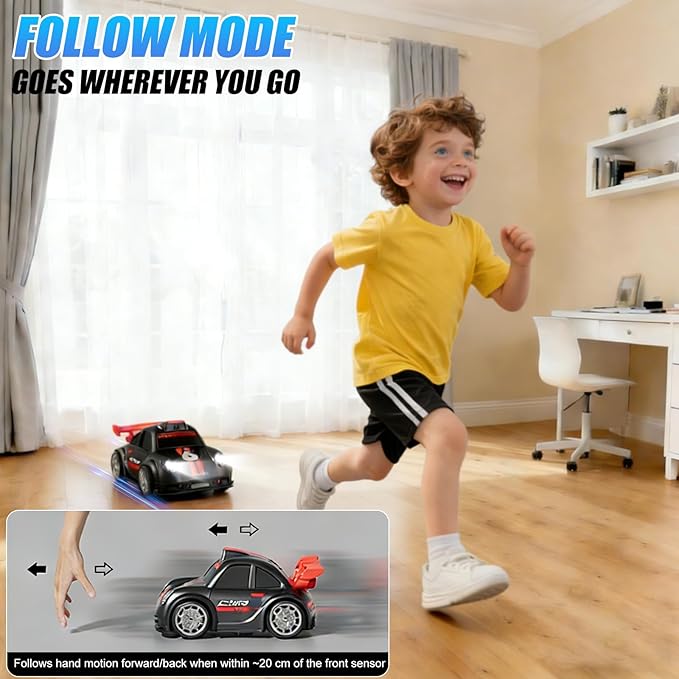 Mini RC Car with Camera, 2.4" Screen FPV Remote Control Car with 8G Card - Image 5