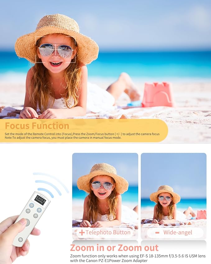 Hanpusen Rechargeable Camera Remote Control - Image 3