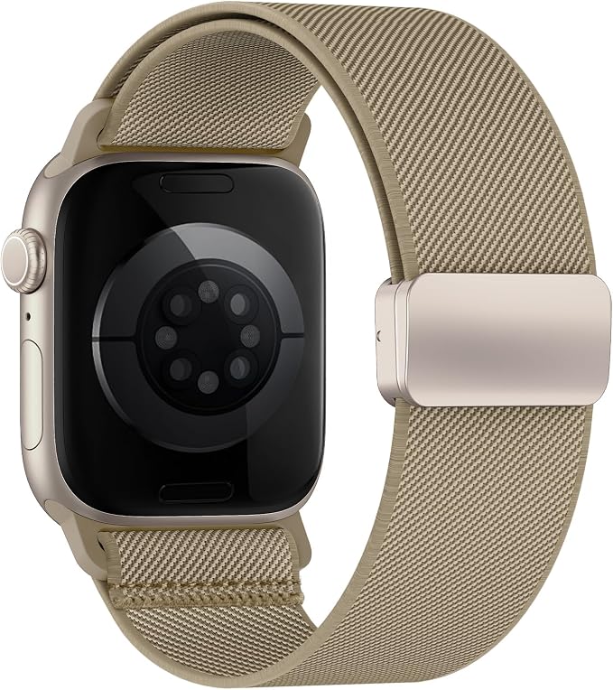 Stretchy Band Compatible with Apple Watch Bands 40mm 38mm 41mm 42mm 44mm 45mm by FireFit