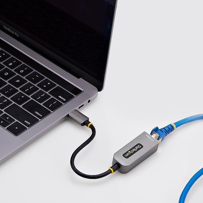StarTech.com 2.5GbE USB-C to Ethernet Adapter, NBASE-T NIC, USB 3.0 Type-C - Image 6