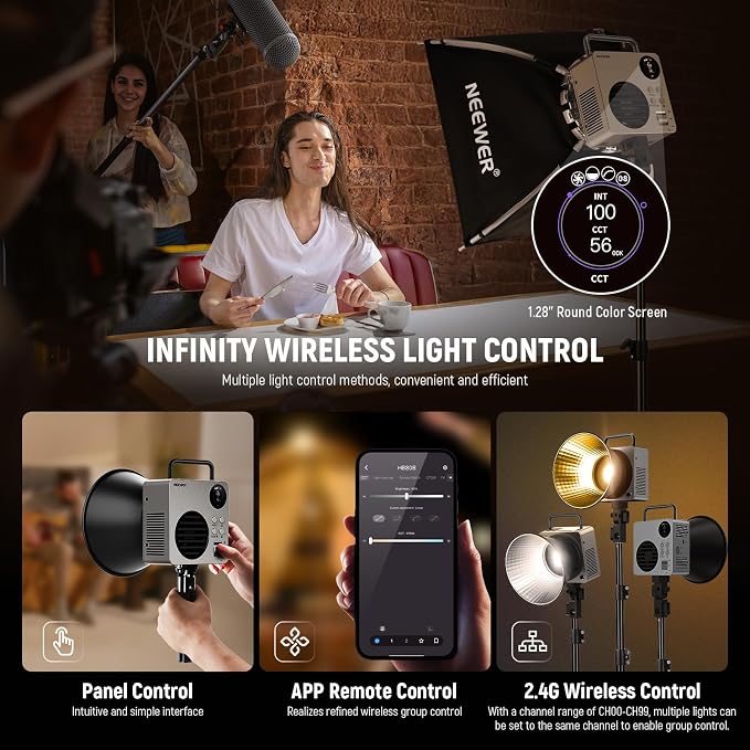 NEEWER 80W LED Video Light - Image 7