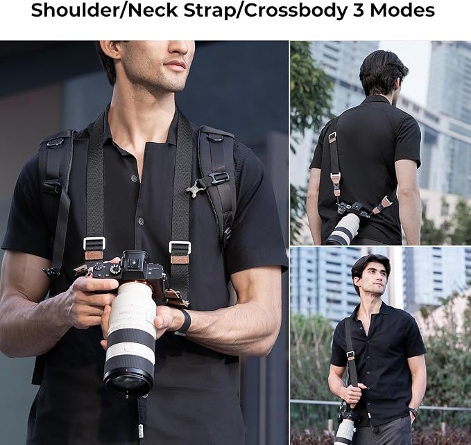 K&F CONCEPT 32mm Camera Neck Strap - Image 4