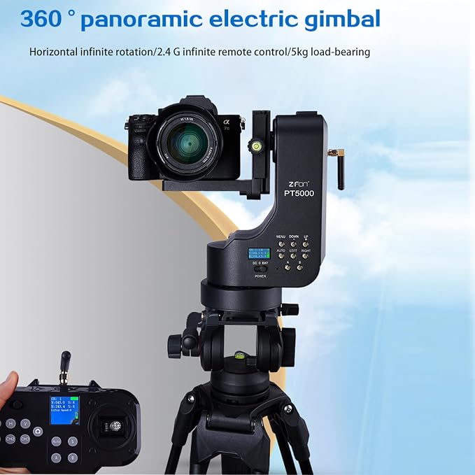 PT5000 360° Auto Motorized Rotating Panoramic Head - Image 2