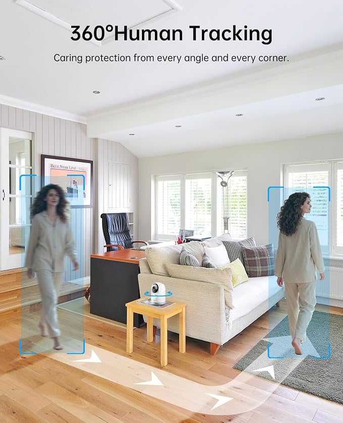 Indoor WiFi Camera, Plug-in Security Camera - Image 5