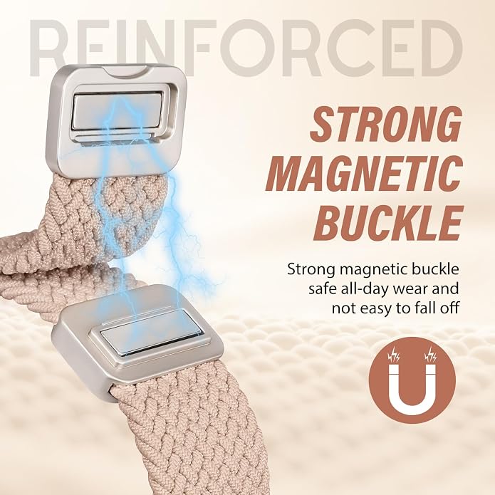 TOYOUTHS Braided Magnetic Band Compatible - Image 2