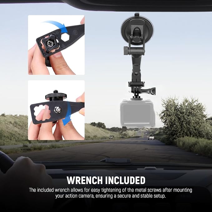 NEEWER Action Camera Tripod Mount Adapter - Image 4