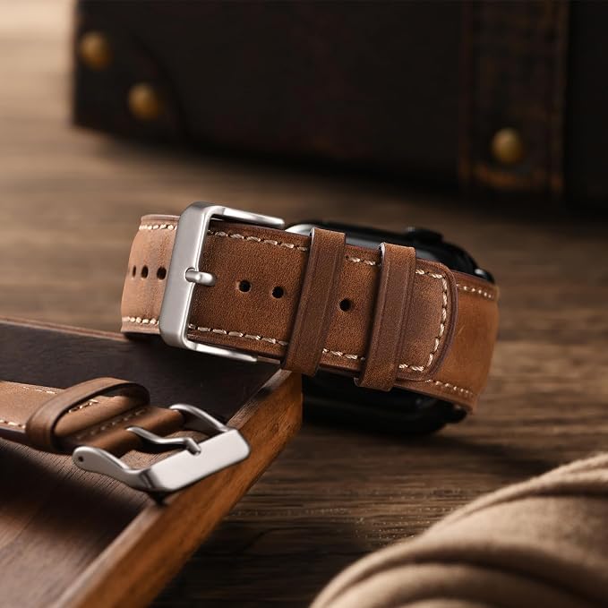 SUNFWR Leather Bands Compatible - Image 3