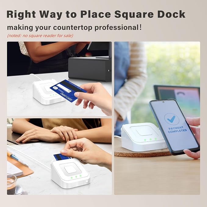 Square Dock for Square Reader 2nd Generation, Holder Stand for Square Card - Image 6