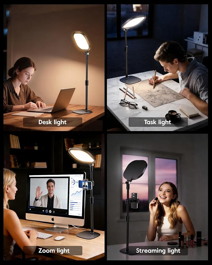 LitONES 2Pcs Desktop Video Conference Lighting - Image 5