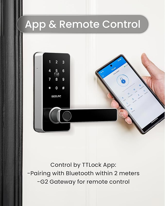 DESLOC B200L Fingerprint Smart Lock - Image 3