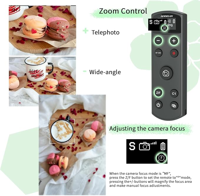 Remote Control for Sony Camera, USB-C Rechargeable Wireless Shutter Release - Image 6