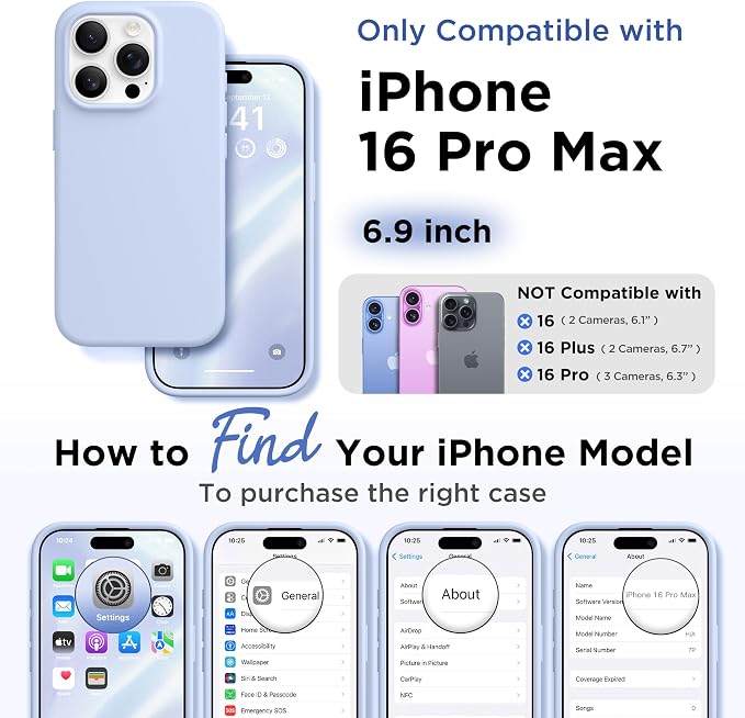 GolbinBox Magnetic for iPhone 16 Pro Max Case, Compatible - Image 2