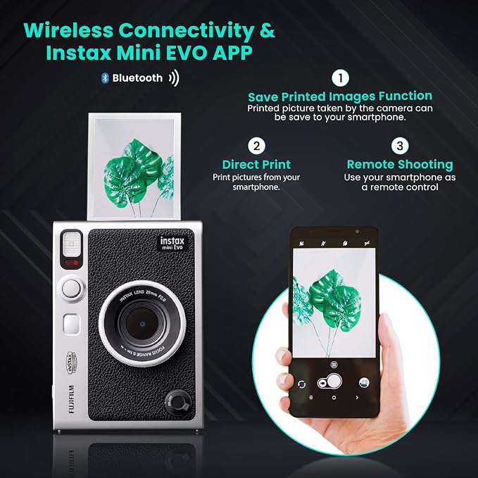 Fujifilm Instant Mini EVO Hybrid Camera Bundle - Image 3
