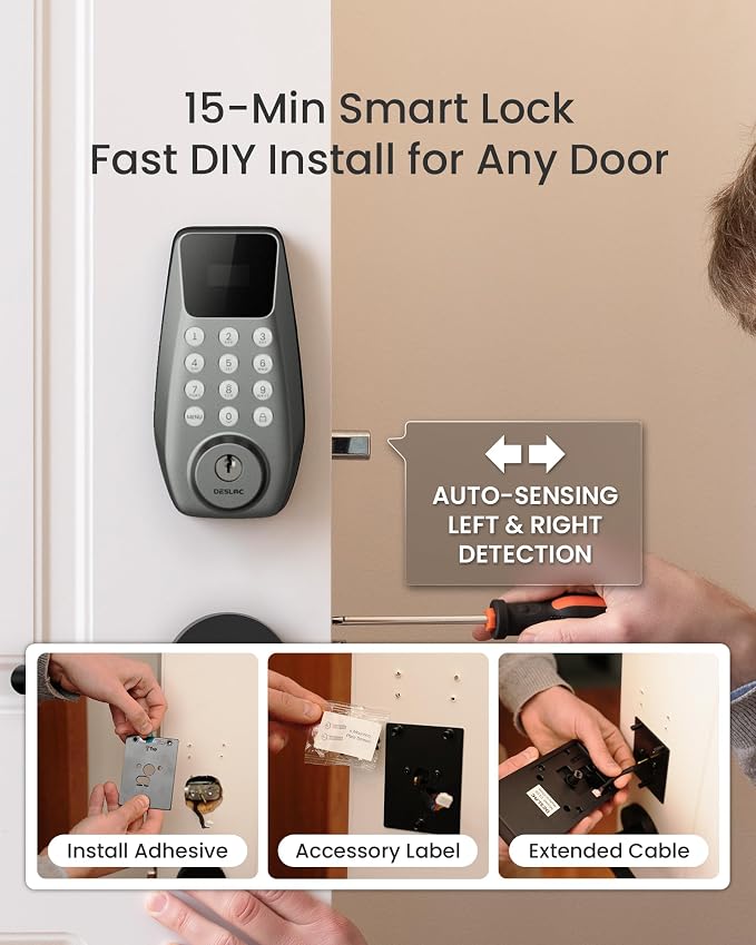 DESLOC C100 Keyless Entry Door Lock - Image 7