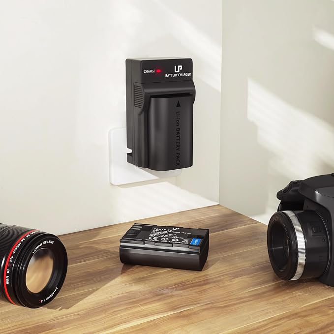 LP LP-E6 LP-E6N Battery and Charger Pack, 7D Mark II, 6D Mark II, 5D Mark IV - Image 7