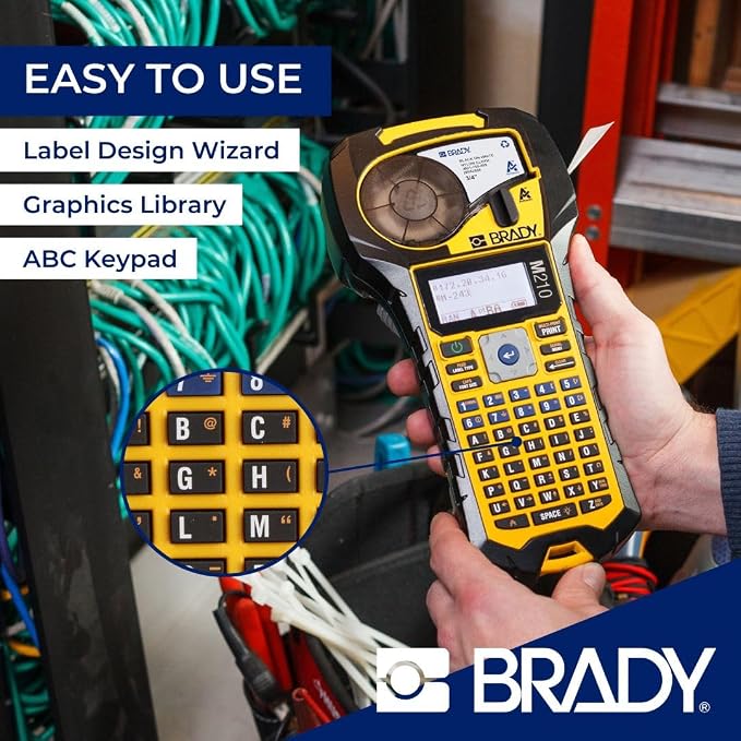 BRADY M210 HANDHELD LABEL MAKER - Image 3
