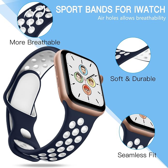 Adorve 4 Pack Sport Bands Compatible - Image 2