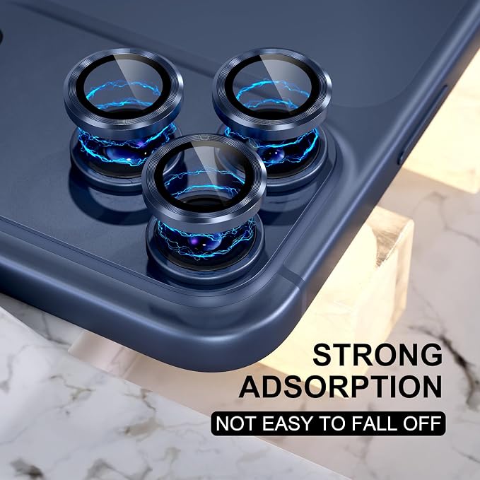 Choiche Compatible for iPhone 17 Pro/iPhone 17 Pro Max Camera Lens Protector - Image 6