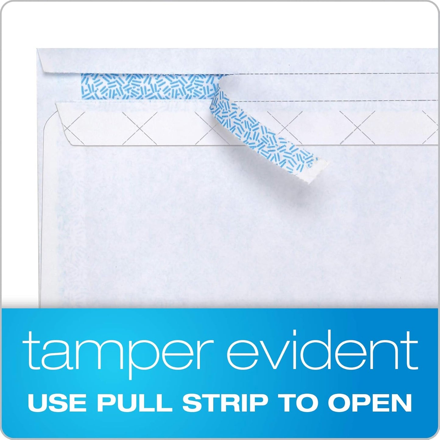Columbian #10 Security Envelopes, 500/Box, No Window, 4-1/8 x 9-1/2 Inches, Release & Seal Self Seal, SimplySafe Tamper Evident, White (COLO180)