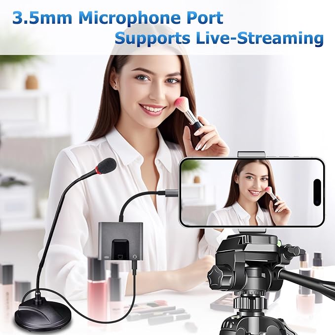 Type C to RJ45 Ethernet Adapter Network Adapter, Support 10/100Mbps Ethernet - Image 5