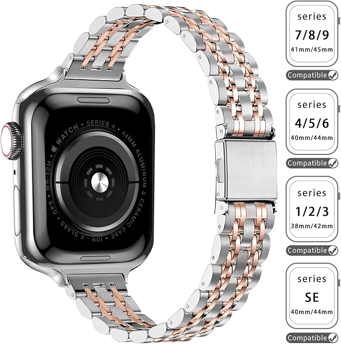 QUNDAXI Slim Watch Band Compatible - Image 2