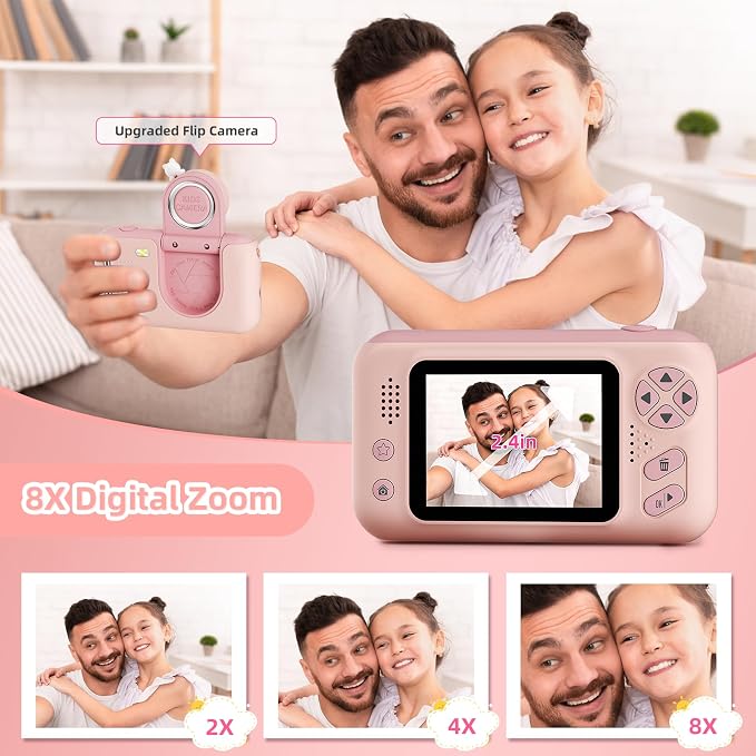 Makolle Kids Camera Toys for Girls 3-12 Year Old, - Image 3