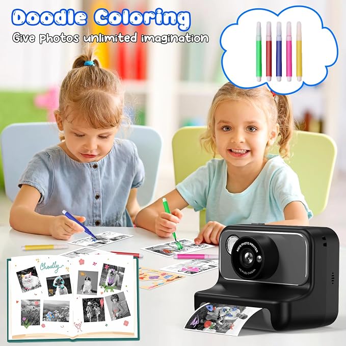 Kids Camera Instant Print, Christmas Birthday Gifts - Image 6