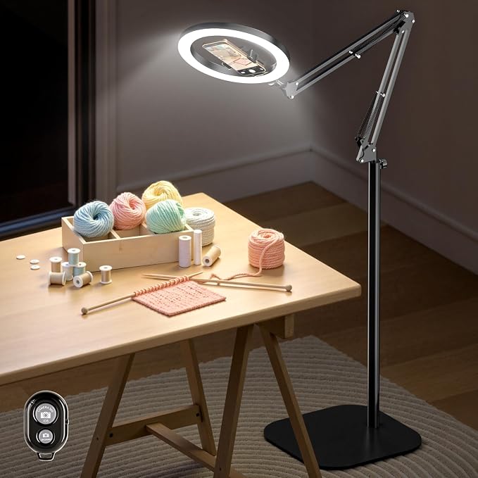 LUXSURE Ring Light Tripod for iPhone by LUXSURE