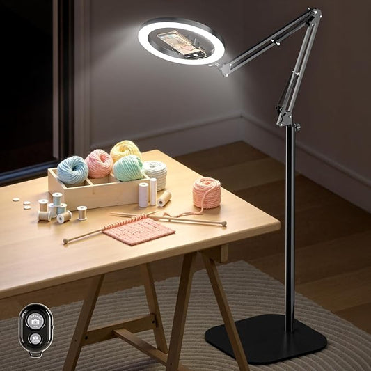 LUXSURE Ring Light Tripod for iPhone by LUXSURE