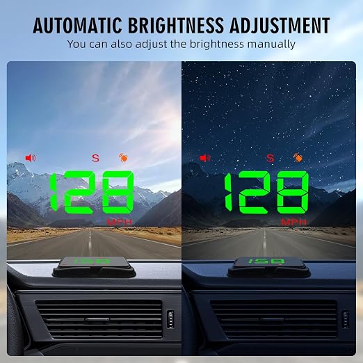 Windshield Heads Up Display for Cars GPS Speedometer for Car Digital - Image 3