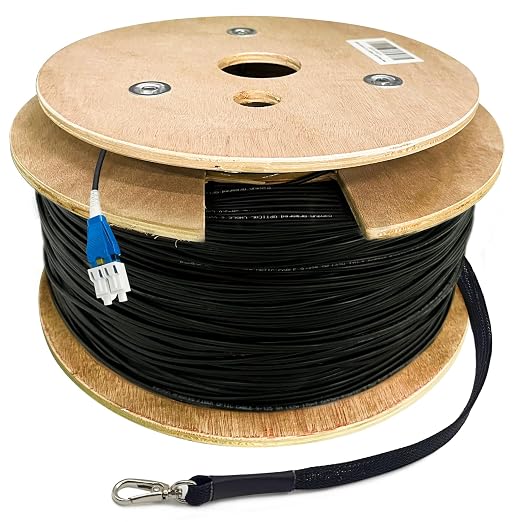 500 Meters Uniboot LC to LC Outdoor Armored Fiber Patch Cable by Bangun