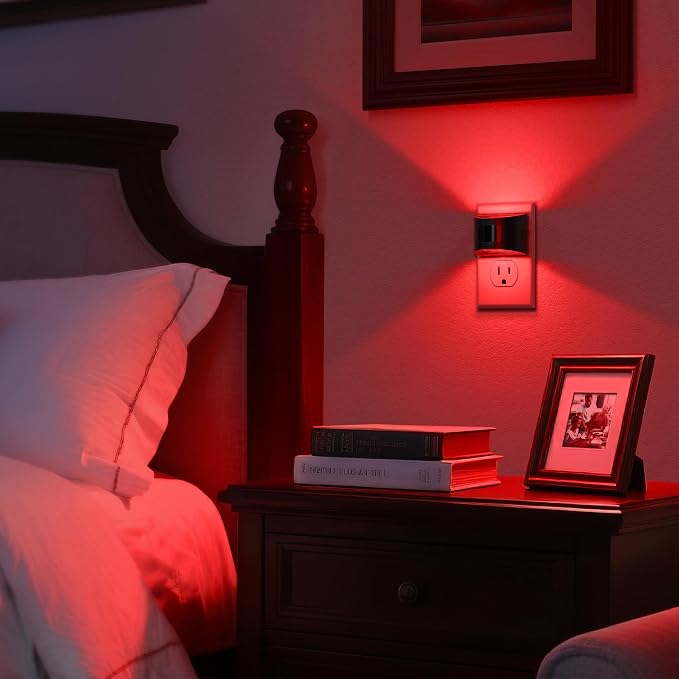 DORESshop LED Night Light, Night Lights Plug into Wall, 8-Color RGB LED - Image 8