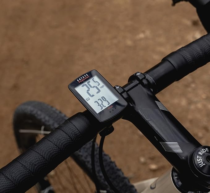 CATEYE Padrone Wireless Bike Computer – Oversized Display Cyclocomputer - Image 12