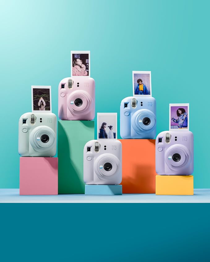 instax mini 12 Camera, Pastel Blue - Image 7