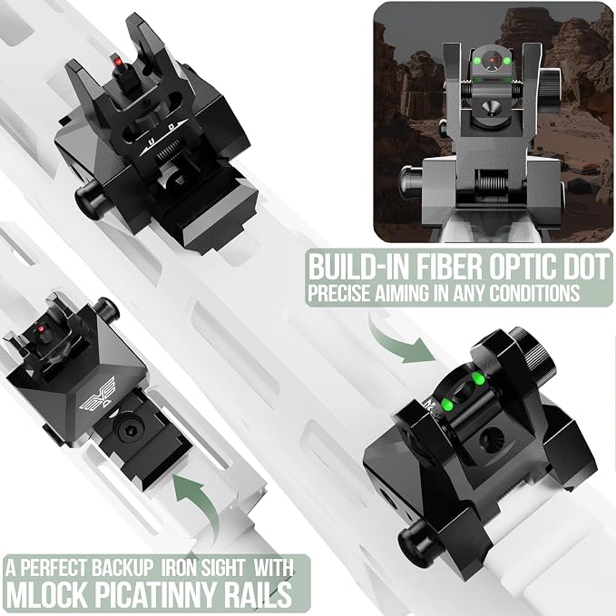 Visiofire Fiber Optic Iron Sights - Image 3