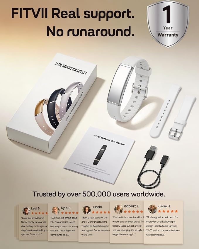 FITVII Screenless Fitness Tracker - Image 9