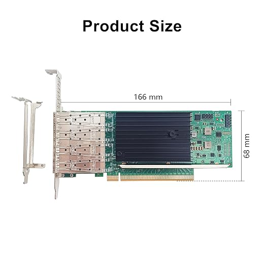 10Gtek 25G Network Card, 4-Port SFP28 Adapter, PCIe 4.0 x16, SR-IOV/RDMA/DPDK - Image 2
