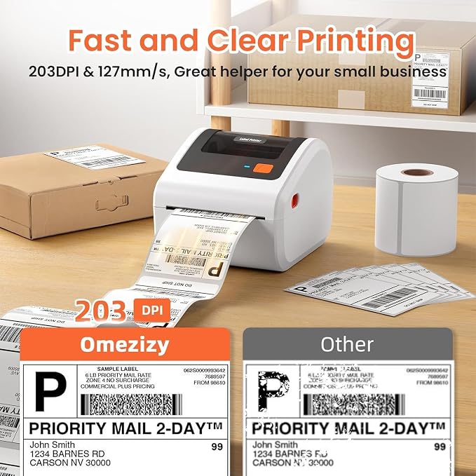 Bluetooth Shipping Label Printer - Image 7