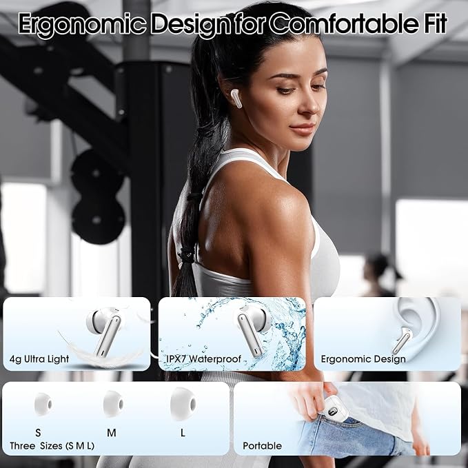 Csasan Ai Translation Earbuds Real Time, 3-in-1 Buletooth 5.3 Translator Earbuds - Image 8