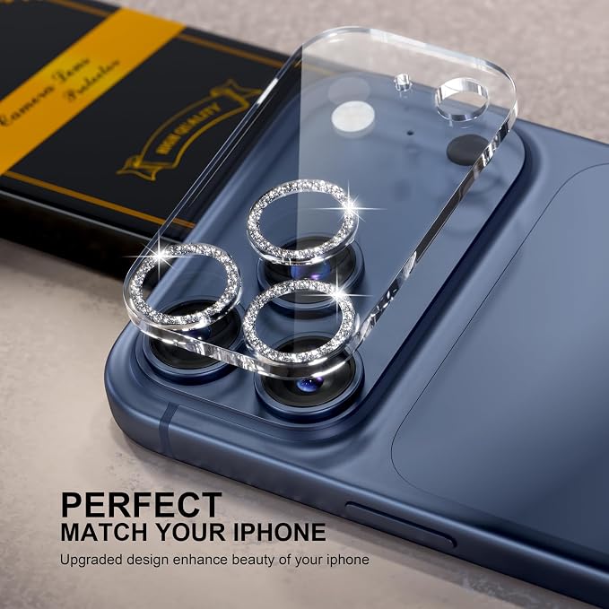 for 6 Pack iPhone 17 Pro Max Camera Lens Protector 9H Tempered Glass Camera - Image 5