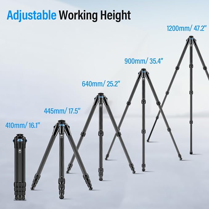 SIRUI AM-284 Carbon Fiber Tripod - Image 7